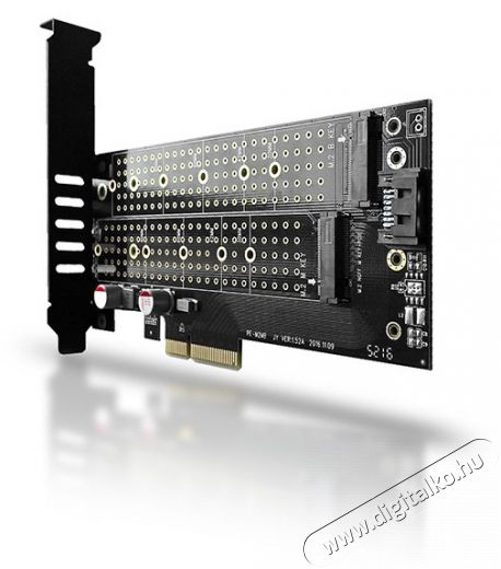 Axagon PCEM2-D PCI-Express - NVME+NGFF M.2 adapter Iroda &eacute;s sz&aacute;m&iacute;t&aacute;stechnika - Egy&eacute;b sz&aacute;m&iacute;t&aacute;stechnikai term&eacute;k - 391463