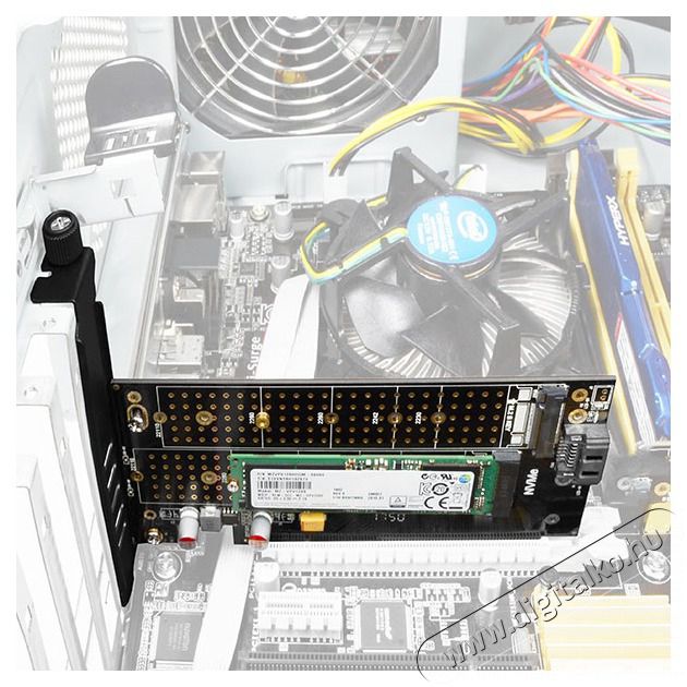 Axagon PCEM2-D PCI-Express - NVME+NGFF M.2 adapter Iroda &eacute;s sz&aacute;m&iacute;t&aacute;stechnika - Egy&eacute;b sz&aacute;m&iacute;t&aacute;stechnikai term&eacute;k - 391463