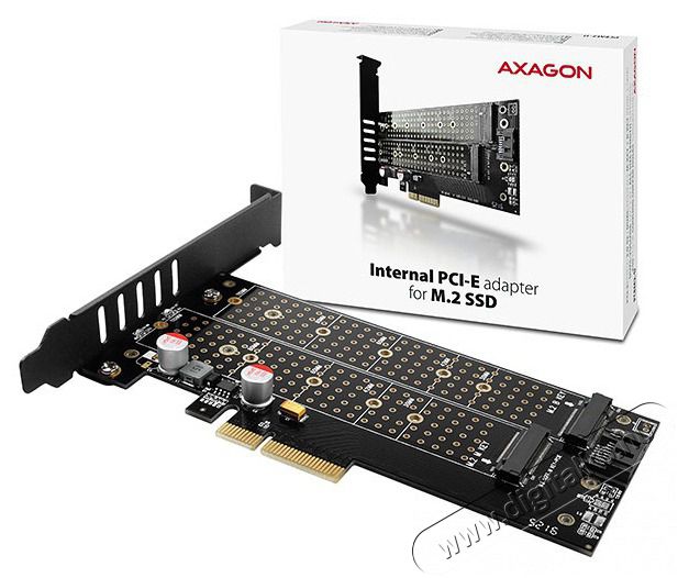 Axagon PCEM2-D PCI-Express - NVME+NGFF M.2 adapter Iroda &eacute;s sz&aacute;m&iacute;t&aacute;stechnika - Egy&eacute;b sz&aacute;m&iacute;t&aacute;stechnikai term&eacute;k - 391463