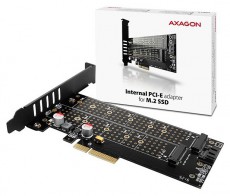 Axagon PCEM2-D PCI-Express - NVME+NGFF M.2 adapter Iroda &eacute;s sz&aacute;m&iacute;t&aacute;stechnika - Egy&eacute;b sz&aacute;m&iacute;t&aacute;stechnikai term&eacute;k - 391463