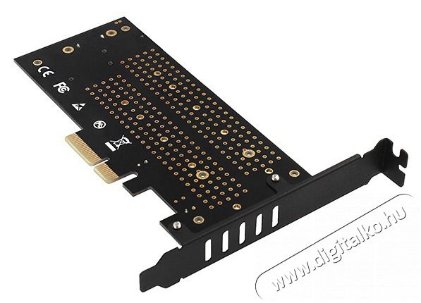 Axagon PCEM2-DC PCI-Express - NVME+NGFF M.2 hűtővel ell&aacute;tott adapter Iroda &eacute;s sz&aacute;m&iacute;t&aacute;stechnika - Egy&eacute;b sz&aacute;m&iacute;t&aacute;stechnikai term&eacute;k - 391464