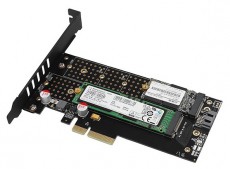 Axagon PCEM2-DC PCI-Express - NVME+NGFF M.2 hűtővel ell&aacute;tott adapter Iroda &eacute;s sz&aacute;m&iacute;t&aacute;stechnika - Egy&eacute;b sz&aacute;m&iacute;t&aacute;stechnikai term&eacute;k - 391464