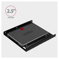 Axagon RHD-125B 3,5"-ről 2,5"-re fekete SSD / HDD be&eacute;p&iacute;tő keret Mem&oacute;ria k&aacute;rtya / Pendrive - Adapter - 391467