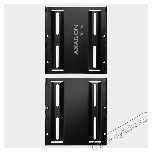 Axagon RHD-125B 3,5"-ről 2,5"-re fekete SSD / HDD be&eacute;p&iacute;tő keret Mem&oacute;ria k&aacute;rtya / Pendrive - Adapter - 391467