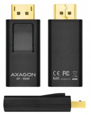Axagon RVD-HI Displayport - HDMI adapter Tv kieg&eacute;sz&iacute;tők - K&aacute;bel / csatlakoz&oacute; - Csatlakoz&oacute; / eloszt&oacute; / &aacute;talak&iacute;t&oacute; - 391551