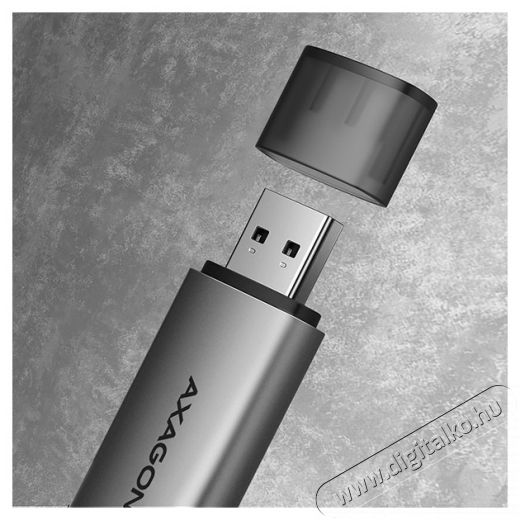 Axagon CRE-SAC USB 3.2 Type-A &eacute;s Type-C SD/microSD k&aacute;rtyaolvas&oacute; Mem&oacute;ria k&aacute;rtya / Pendrive - K&aacute;rtya olvas&oacute; - 395348