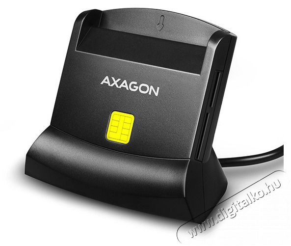 Axagon CRE-SM2 USB 2.0 Smart / ID / SD / MicroSD / SIM K&aacute;rtyaolvas&oacute; Mem&oacute;ria k&aacute;rtya / Pendrive - K&aacute;rtya olvas&oacute; - 395350