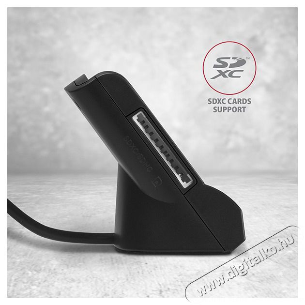 Axagon CRE-SM2 USB 2.0 Smart / ID / SD / MicroSD / SIM K&aacute;rtyaolvas&oacute; Mem&oacute;ria k&aacute;rtya / Pendrive - K&aacute;rtya olvas&oacute; - 395350