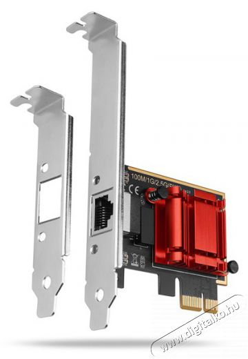 Axagon PCEE-G25 Gigabit Ethernet 1 s&aacute;vos PCI-Express k&aacute;rtya Iroda &eacute;s sz&aacute;m&iacute;t&aacute;stechnika - H&aacute;l&oacute;zat - H&aacute;l&oacute;zati kieg&eacute;sz&iacute;tő - 395342