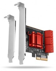 Axagon PCES-SA6 6 db Belső SATAIII portos 2 s&aacute;vos PCI-Express k&aacute;rtya - Iroda &eacute;s sz&aacute;m&iacute;t&aacute;stechnika - Egy&eacute;b sz&aacute;m&iacute;t&aacute;stechnikai term&eacute;k - 395413