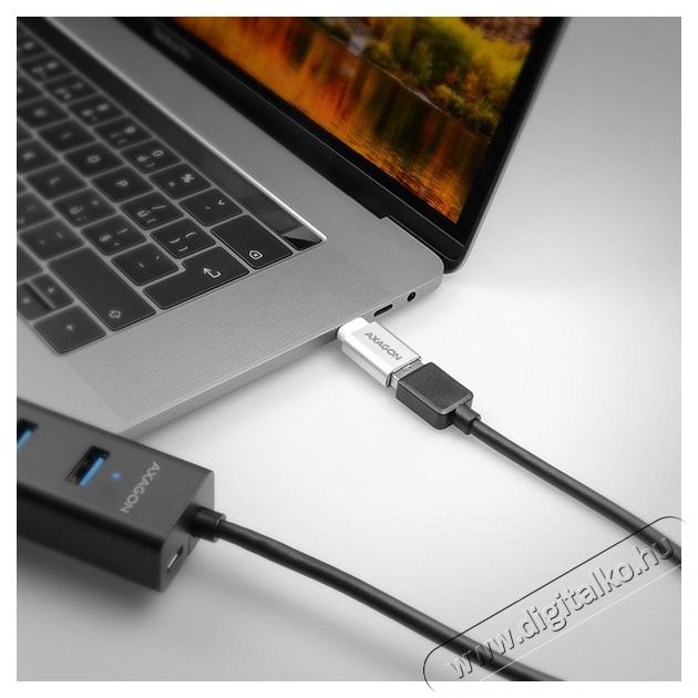 Axagon RUCM-AFA USB-C - USB Adapter Tv kieg&eacute;sz&iacute;tők - K&aacute;bel / csatlakoz&oacute; - Csatlakoz&oacute; / eloszt&oacute; / &aacute;talak&iacute;t&oacute; - 395412