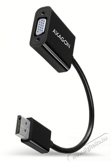 Axagon RVD-VGN Displayport - VGA Adapter Tv kieg&eacute;sz&iacute;tők - K&aacute;bel / csatlakoz&oacute; - Csatlakoz&oacute; / eloszt&oacute; / &aacute;talak&iacute;t&oacute; - 395418