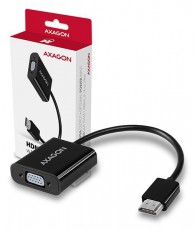 Axagon RVH-VGAN HDMI - VGA + Audio out adapter Tv kieg&eacute;sz&iacute;tők - K&aacute;bel / csatlakoz&oacute; - Csatlakoz&oacute; / eloszt&oacute; / &aacute;talak&iacute;t&oacute; - 395421