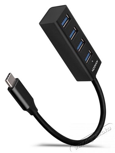 Axagon HUE-M1C 4 portos USB3.0 mini HUB Iroda &eacute;s sz&aacute;m&iacute;t&aacute;stechnika - Notebook kieg&eacute;sz&iacute;tő - USB hub / eloszt&oacute; - 392362