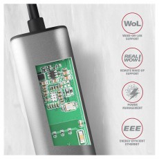 Axagon ADE-25R Type-A USB 3.2 - Gigabit Ethernet adapter Iroda &eacute;s sz&aacute;m&iacute;t&aacute;stechnika - Sz&aacute;m&iacute;t&oacute;g&eacute;p tartoz&eacute;k - H&aacute;l&oacute;zati k&aacute;bel - 441836