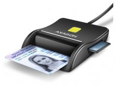 Axagon CRE-SM3SD USB Smart card & SD/microSD/SIM card FlatReader okos k&aacute;rtyaolvas&oacute; - Iroda &eacute;s sz&aacute;m&iacute;t&aacute;stechnika - Egy&eacute;b sz&aacute;m&iacute;t&aacute;stechnikai term&eacute;k - 459130