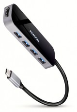 Axagon HMC-6H4A SuperSpeed USB-C COMBO 6in1 hub - Iroda &eacute;s sz&aacute;m&iacute;t&aacute;stechnika - Egy&eacute;b sz&aacute;m&iacute;t&aacute;stechnikai term&eacute;k - 459259
