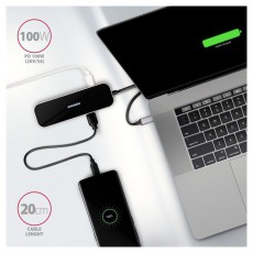Axagon HMC-6H4A SuperSpeed USB-C COMBO 6in1 hub Iroda &eacute;s sz&aacute;m&iacute;t&aacute;stechnika - Egy&eacute;b sz&aacute;m&iacute;t&aacute;stechnikai term&eacute;k - 459259