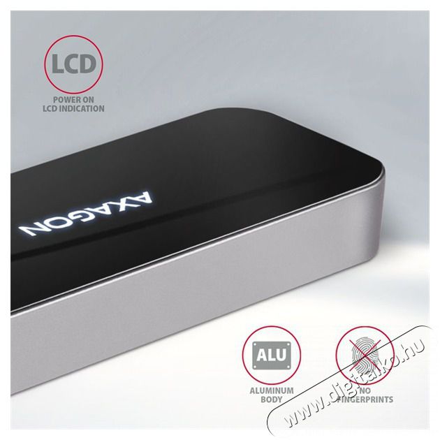 Axagon HMC-6H4A SuperSpeed USB-C COMBO 6in1 hub Iroda &eacute;s sz&aacute;m&iacute;t&aacute;stechnika - Egy&eacute;b sz&aacute;m&iacute;t&aacute;stechnikai term&eacute;k - 459259