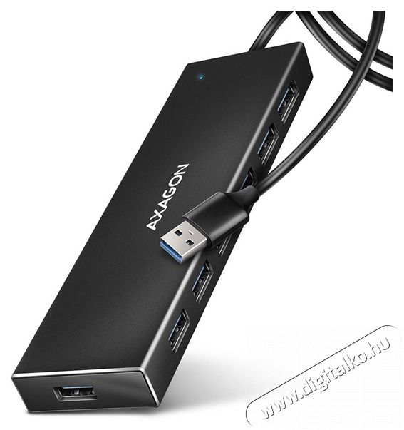 Axagon HUE-F7A SuperSpeed USB-A FLAT hub Iroda &eacute;s sz&aacute;m&iacute;t&aacute;stechnika - Egy&eacute;b sz&aacute;m&iacute;t&aacute;stechnikai term&eacute;k - 459257