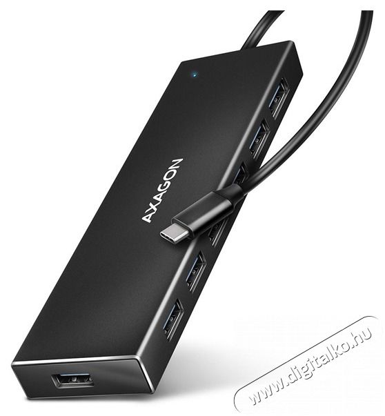 Axagon HUE-F7C SuperSpeed USB-C FLAT CHARGING hub Iroda &eacute;s sz&aacute;m&iacute;t&aacute;stechnika - Egy&eacute;b sz&aacute;m&iacute;t&aacute;stechnikai term&eacute;k - 459258