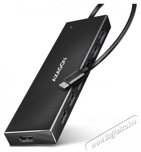 Axagon HUE-F7C SuperSpeed USB-C FLAT CHARGING hub Iroda &eacute;s sz&aacute;m&iacute;t&aacute;stechnika - Egy&eacute;b sz&aacute;m&iacute;t&aacute;stechnikai term&eacute;k - 459258