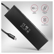 Axagon HUE-F7C SuperSpeed USB-C FLAT CHARGING hub Iroda &eacute;s sz&aacute;m&iacute;t&aacute;stechnika - Egy&eacute;b sz&aacute;m&iacute;t&aacute;stechnikai term&eacute;k - 459258