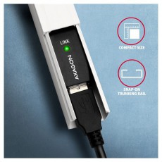 Axagon ADR-215 15m USB 2.0 A apa - anya akt&iacute;v repeater k&aacute;bel Iroda &eacute;s sz&aacute;m&iacute;t&aacute;stechnika - Sz&aacute;m&iacute;t&oacute;g&eacute;p tartoz&eacute;k - USB k&aacute;bel - 476871