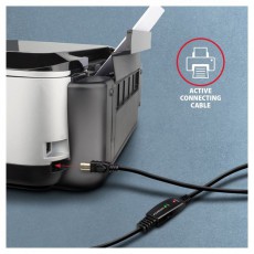 Axagon ADR-215B 15m USB 2.0 A apa - USB B apa akt&iacute;v repeater k&aacute;bel Iroda &eacute;s sz&aacute;m&iacute;t&aacute;stechnika - Sz&aacute;m&iacute;t&oacute;g&eacute;p tartoz&eacute;k - USB k&aacute;bel - 476872