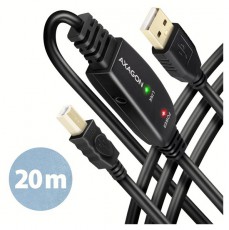 Axagon ADR-220B 20m USB 2.0 A apa - USB B apa akt&iacute;v repeater k&aacute;bel Iroda &eacute;s sz&aacute;m&iacute;t&aacute;stechnika - Sz&aacute;m&iacute;t&oacute;g&eacute;p tartoz&eacute;k - USB k&aacute;bel - 476874