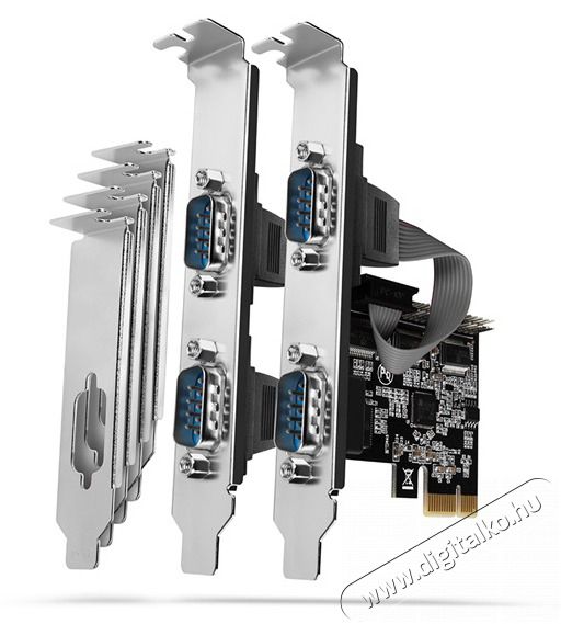 Axagon PCEA-S4N 4 db soros portos 1 s&aacute;vos PCI-Express k&aacute;rtya Iroda &eacute;s sz&aacute;m&iacute;t&aacute;stechnika - Egy&eacute;b sz&aacute;m&iacute;t&aacute;stechnikai term&eacute;k - 478613