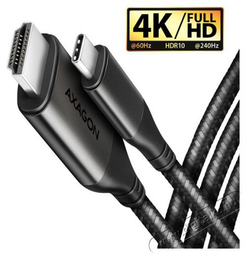 Axagon RVC-HI2MC USB-C - HDMI 2.0 k&aacute;bel Tv kieg&eacute;sz&iacute;tők - K&aacute;bel / csatlakoz&oacute; - Hdmi k&aacute;bel - 477446