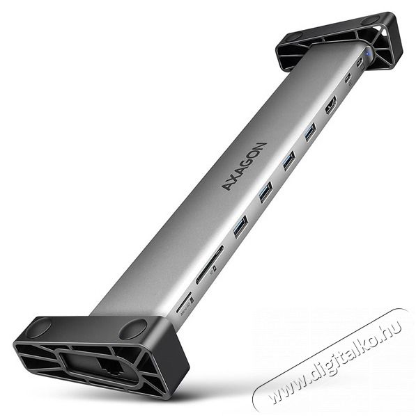 Axagon HMC-10HLS USB-C 5Gbps LONGER 9in1 hub Iroda &eacute;s sz&aacute;m&iacute;t&aacute;stechnika - Notebook kieg&eacute;sz&iacute;tő - USB hub / eloszt&oacute; - 500353