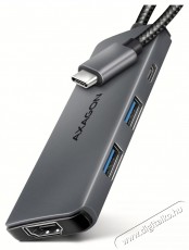 Axagon HMC-5H8K USB-C 5Gbps 5in1 8K hub Iroda &eacute;s sz&aacute;m&iacute;t&aacute;stechnika - Notebook kieg&eacute;sz&iacute;tő - USB hub / eloszt&oacute; - 500354