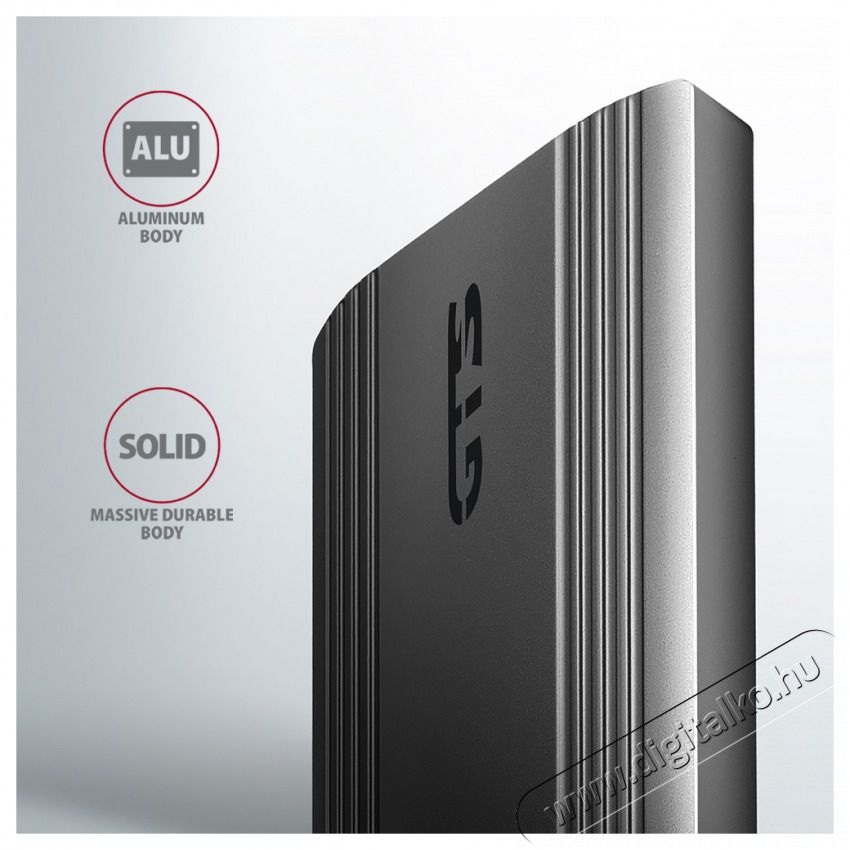 Axagon EEM2-GTS2 USB-C 3.2 Gen 2 M.2 NVMe/SATA sz&uuml;rke csavar n&eacute;lk&uuml;li k&uuml;lső SSD h&aacute;z Iroda &eacute;s sz&aacute;m&iacute;t&aacute;stechnika - Adatt&aacute;rol&oacute; / merevlemez - Kieg&eacute;sz&iacute;tő - 507219
