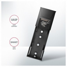 Axagon EEM2-GTS2 USB-C 3.2 Gen 2 M.2 NVMe/SATA sz&uuml;rke csavar n&eacute;lk&uuml;li k&uuml;lső SSD h&aacute;z Iroda &eacute;s sz&aacute;m&iacute;t&aacute;stechnika - Adatt&aacute;rol&oacute; / merevlemez - Kieg&eacute;sz&iacute;tő - 507219