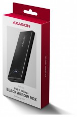 Axagon EEM2-UB2 USB-C 3.2 Gen 2 M.2 NVMe fekete csavar n&eacute;lk&uuml;li k&uuml;lső SSD h&aacute;z Iroda &eacute;s sz&aacute;m&iacute;t&aacute;stechnika - Adatt&aacute;rol&oacute; / merevlemez - Kieg&eacute;sz&iacute;tő - 507220
