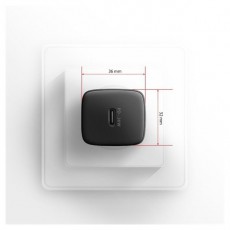 Axagon ACU-PD30 30W PD 3.0 QC Type-C fekete h&aacute;l&oacute;zati t&ouml;ltő Mobil / Kommunik&aacute;ci&oacute; / Smart - Mobiltelefon kieg&eacute;sz&iacute;tő / tok - H&aacute;l&oacute;zati-, aut&oacute;s t&ouml;ltő - 507953