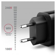 Axagon ACU-QC18 18W QC USB fekete h&aacute;l&oacute;zati t&ouml;ltő Mobil / Kommunik&aacute;ci&oacute; / Smart - Mobiltelefon kieg&eacute;sz&iacute;tő / tok - H&aacute;l&oacute;zati-, aut&oacute;s t&ouml;ltő - 507955