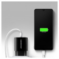 Axagon ACU-QC18 18W QC USB fekete h&aacute;l&oacute;zati t&ouml;ltő Mobil / Kommunik&aacute;ci&oacute; / Smart - Mobiltelefon kieg&eacute;sz&iacute;tő / tok - H&aacute;l&oacute;zati-, aut&oacute;s t&ouml;ltő - 507955
