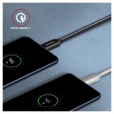 Axagon BUCM32-CM15AB 1,5m Type-C fekete adat- &eacute;s t&ouml;ltők&aacute;bel Tv kieg&eacute;sz&iacute;tők - K&aacute;bel / csatlakoz&oacute; - USB k&aacute;bel - 507950