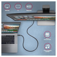 Axagon BUCM32-CM15AB 1,5m Type-C fekete adat- &eacute;s t&ouml;ltők&aacute;bel Tv kieg&eacute;sz&iacute;tők - K&aacute;bel / csatlakoz&oacute; - USB k&aacute;bel - 507950