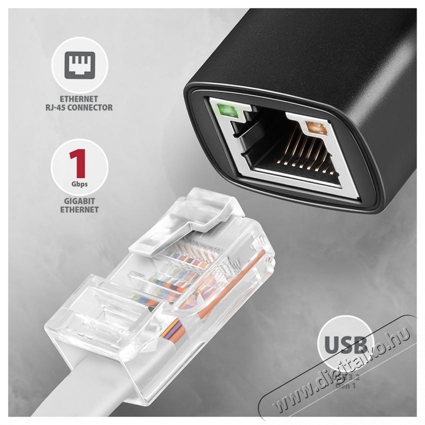 Axagon ADE-AR H&aacute;l&oacute;zati k&aacute;rtya Iroda &eacute;s sz&aacute;m&iacute;t&aacute;stechnika - Notebook kieg&eacute;sz&iacute;tő - Notebook t&ouml;ltő / h&aacute;l&oacute;zati adapter - 532430