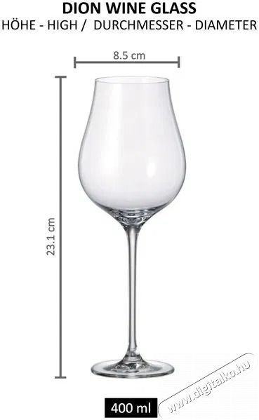B.BOHEMIAN DION borospoh&aacute;r szett - 400 ml, 4 db Konyhai term&eacute;kek - Konyhai eszk&ouml;z - K&eacute;szlet / szett - 523904