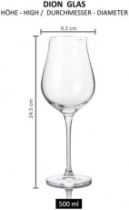 B.BOHEMIAN DION borospoh&aacute;r szett - 500 ml, 2 db Konyhai term&eacute;kek - Konyhai eszk&ouml;z - K&eacute;szlet / szett - 523910