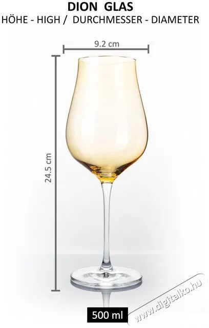 B.BOHEMIAN DION borospoh&aacute;r szett - 500 ml, Yellow, 2 db Konyhai term&eacute;kek - Konyhai eszk&ouml;z - K&eacute;szlet / szett - 523911