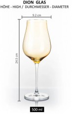 B.BOHEMIAN DION borospoh&aacute;r szett - 500 ml, Yellow, 2 db Konyhai term&eacute;kek - Konyhai eszk&ouml;z - K&eacute;szlet / szett - 523911