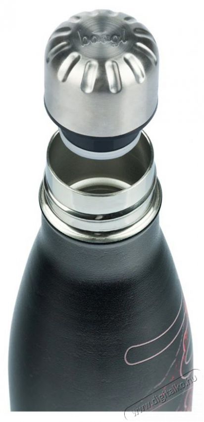 BAAGL Hőtart&oacute; kulacs f&eacute;m kupakkal - L&aacute;va, 500 ml Konyhai term&eacute;kek - Ed&eacute;ny - Termosz - 528502