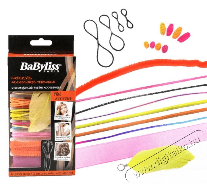 Babyliss 799503 Kieg&eacute;sz&iacute;tő a Twist Secret k&eacute;sz&uuml;l&eacute;khez - Fun Sz&eacute;ps&eacute;g&aacute;pol&aacute;s / Eg&eacute;szs&eacute;g - Haj&aacute;pol&aacute;s - Kieg&eacute;sz&iacute;tő - 300880