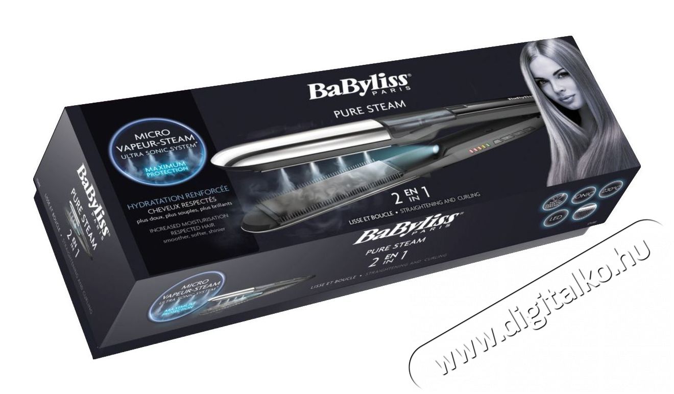 Babyliss ST495E hajvasal&oacute; Sz&eacute;ps&eacute;g&aacute;pol&aacute;s / Eg&eacute;szs&eacute;g - Haj&aacute;pol&aacute;s - Hajvasal&oacute; / egyenes&iacute;tő - 345465